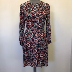 Loft Floral Print Dress